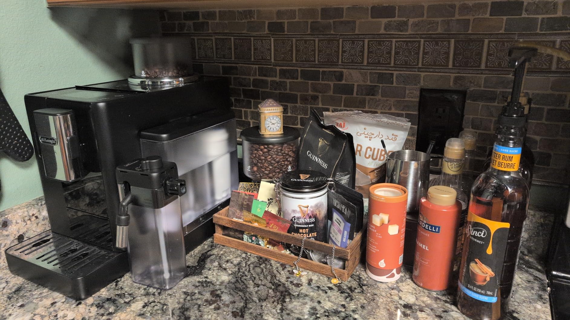 De'Longhi Rivelia Automatic Espresso Machine with Grinder & Milk Frother - All-in-One Coffee Maker customer photo 2