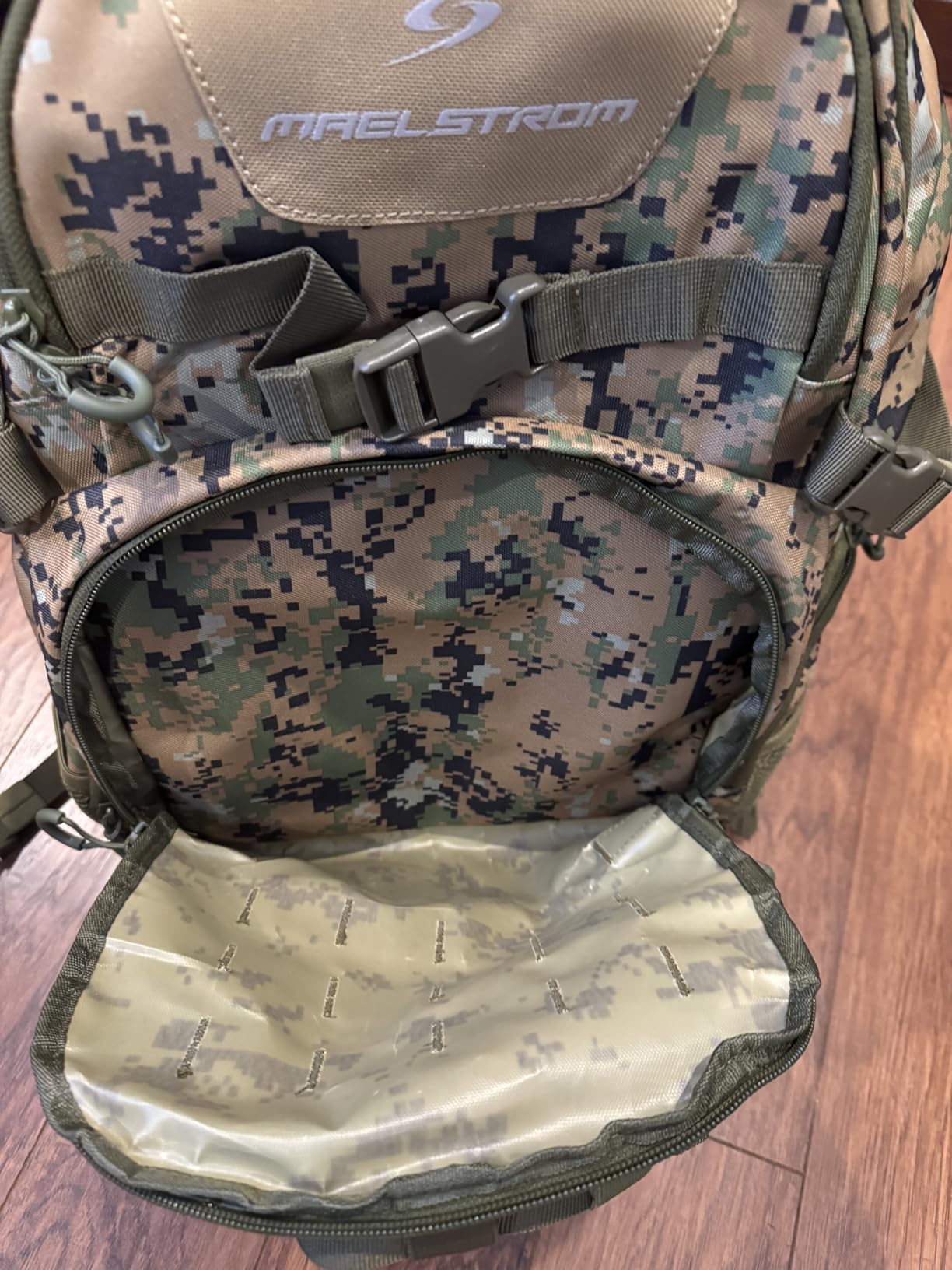 Maelstrom Hunting Backpack for Men Women, Waterproof Hunting Pack with Rain Cover, Long-Lasting 35L Camo Tactical Day Pack for Rifle Bow Gun customer photo 2