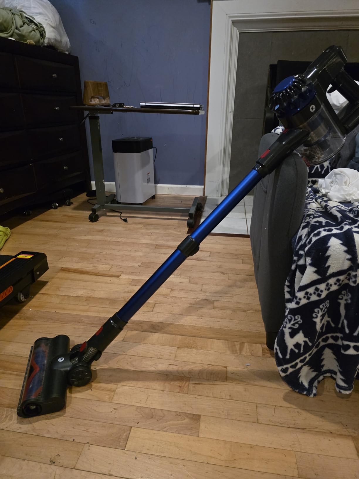 KARDV Cordless Vacuum Cleaner, 500W/40Kpa Vacuum Cleaners for Home, 60Mins Stick Vacuum with LED Display, Anti-Tangle & Wall Mount Charging, 8 in 1 Lightweight Vacuum for Hard Floors Carpet Pet Hair customer photo 1