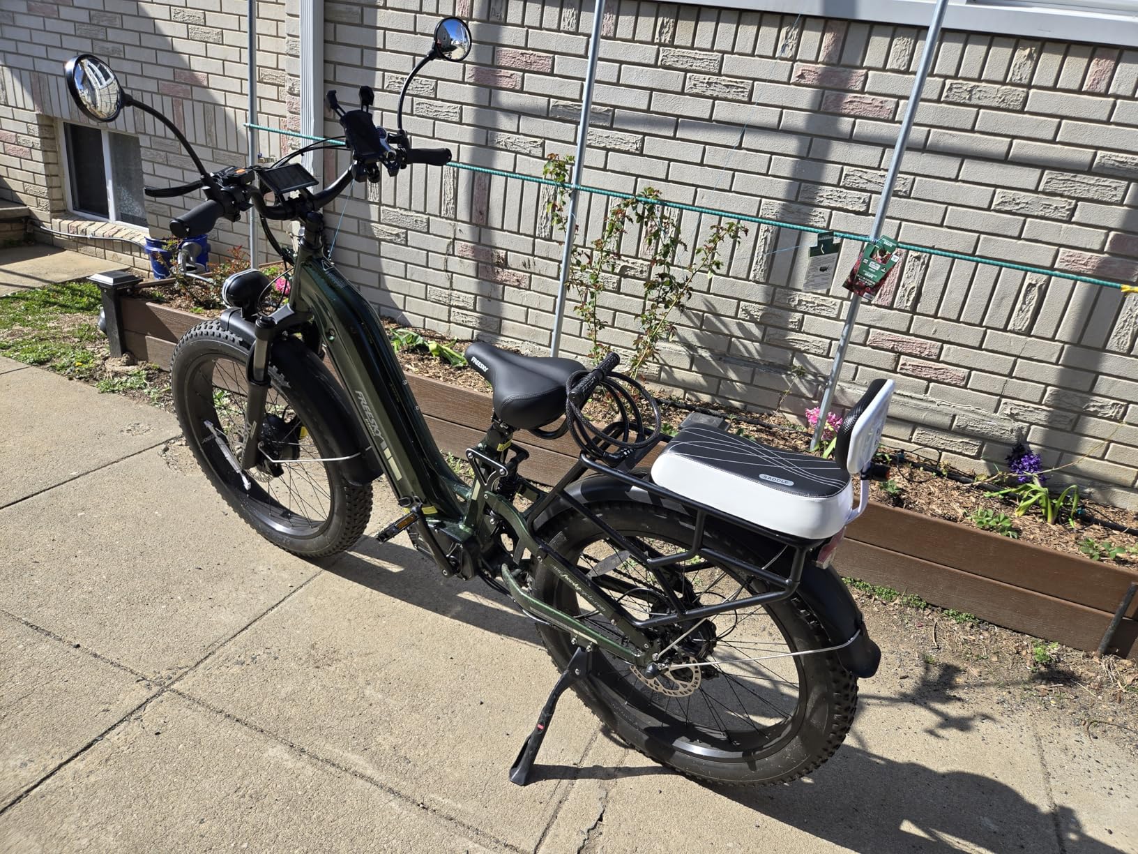 FREESKY Ranger AIR Dual Motor Electric Bike for Adults, 3500W 200NM Fast Ebike,105Miles Long Range E Bike,Full Suspension Electric Mountain Bike, 26'' Fat Tire Electric Bicycle for Man Womens Hunters customer photo 1