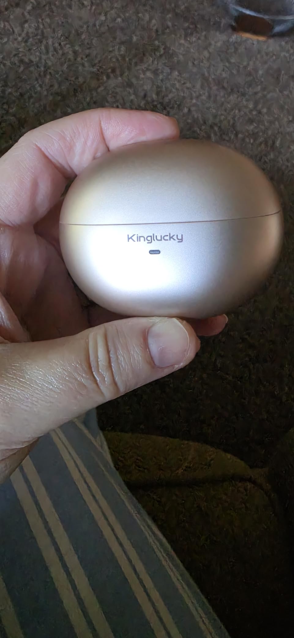 Kinglucky Upgraded Clip-On Earbuds Bluetooth 6.0 Wireless Headphones Open Ear Buds Comfortable Fit & Crystal-Clear Sound, 50H Playtime for Women & Kids Ideal for Small Ears, Sports, Glasses Rose Gold customer photo 2
