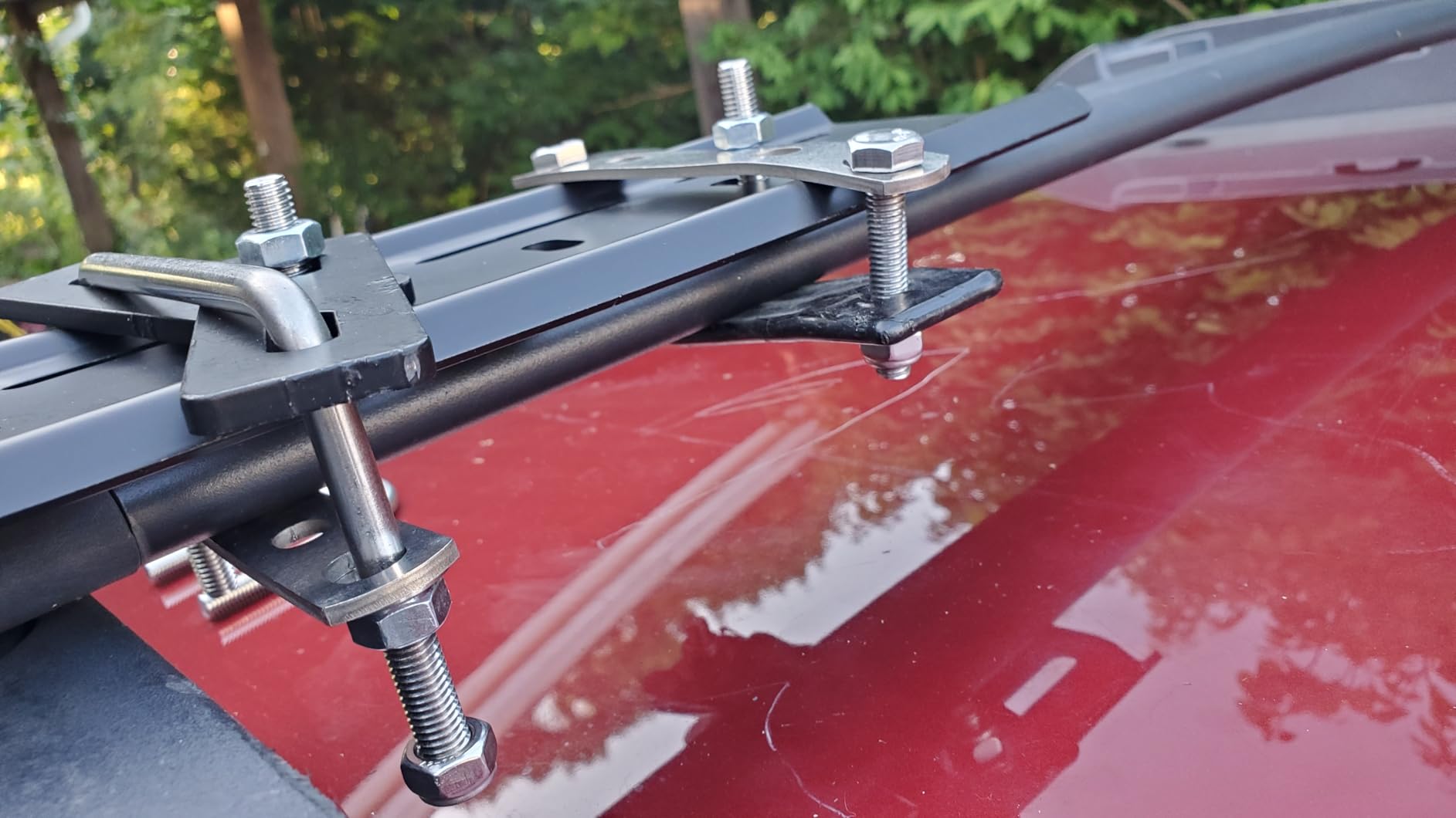 Naturnest 270 Car Awning Plus, Waterproof Windproof UV-Resistant Retractable Awning with LED Light for Camper, 270 Degree Manual Retractable Side Awnings for Truck, SUV, Jeep, Van - Driver Side customer photo 2