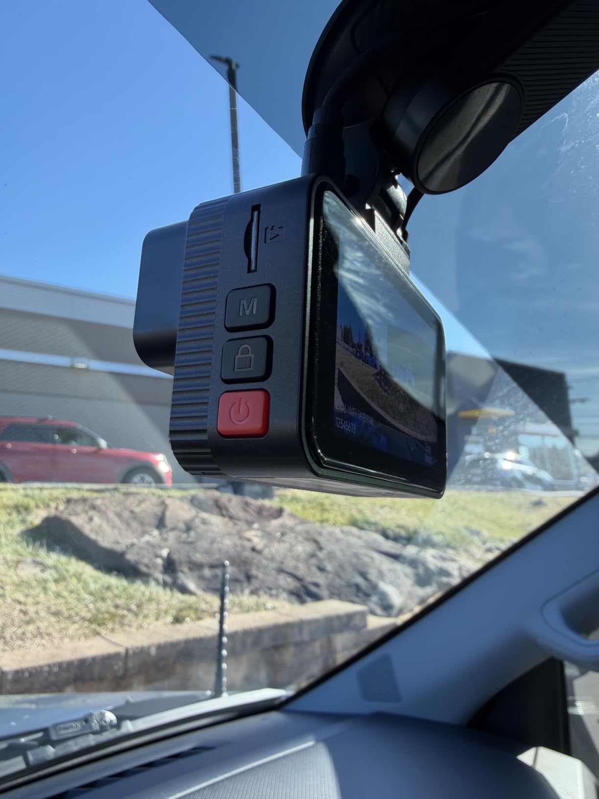 4K+4K Dash Cam Front and Rear, Free 128GB Card Included, 5.8GHz WiFi Dash Camera for Cars, Built-in GPS, G-Sensor, 170°Wide Angle, 3