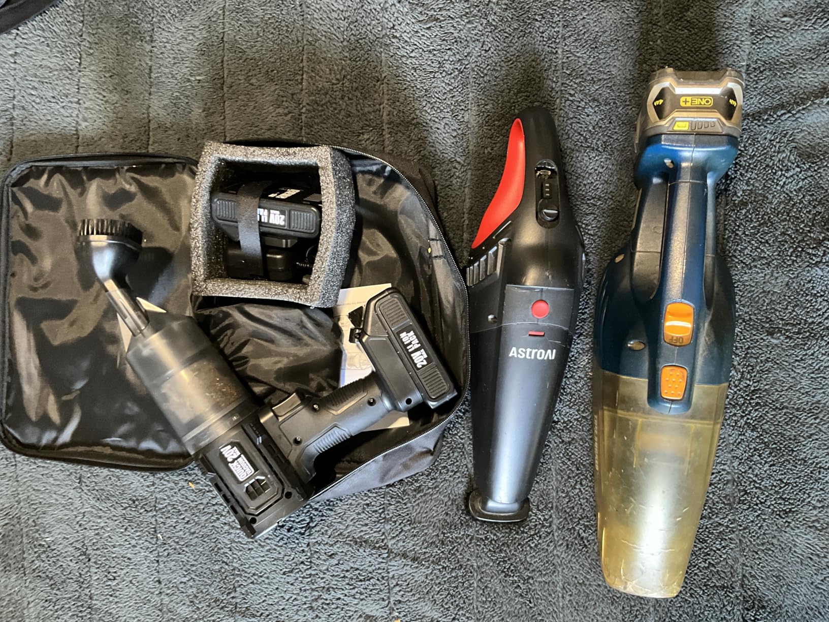 Car Vacuum Cordless, 35000PA Strong Suction Handheld Vacuum with 2 Detachable Batteries, 60Min Runtime Portable Vacuum Cleaner for Car Detailing, Pet Hair, Home Couch & Office customer photo 1