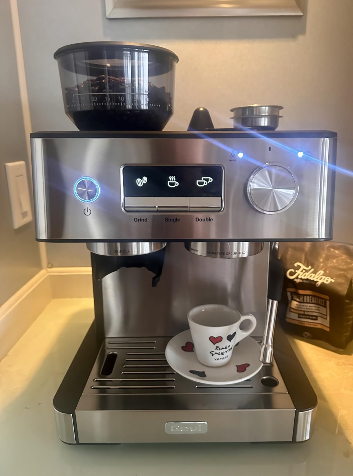 (2026 Upgrade) Gevi 20 Bar Espresso Machine with Grinder & Milk Frother, Professional Coffee Maker for Home customer photo 2