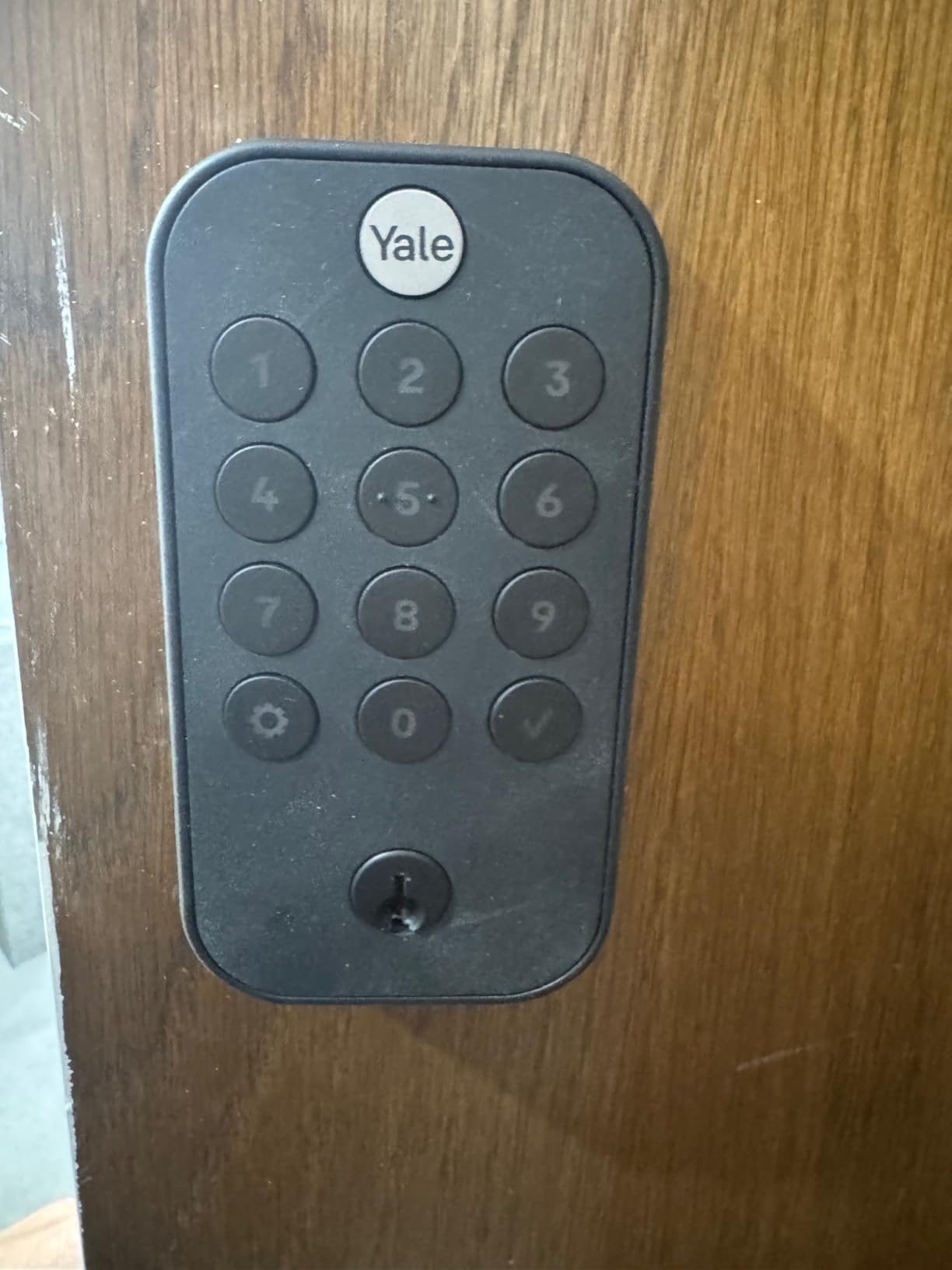 Yale Assure Lock 2 Keypad Smart Deadbolt with Wi-Fi - Black Suede Keyless Entry Lock for Front Door, Vacation Rental, Airbnb & Property Managers customer photo 1