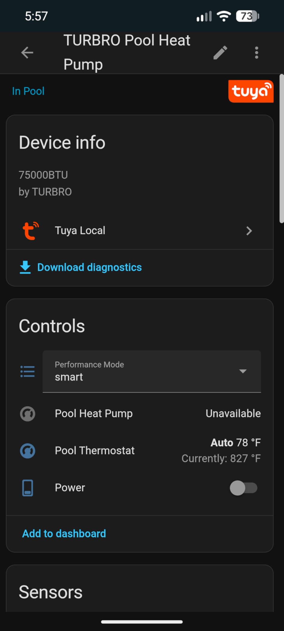 TURBRO 18,000 BTU Swimming Pool Heat Pump, Electric Pool Heater for Above-Ground Pools and Spas up to 6,000 Gallons, Titanium Heat Exchanger, 5.5 COP, IPX4-Waterproof, 110-120V, Manatee M18 customer photo 2