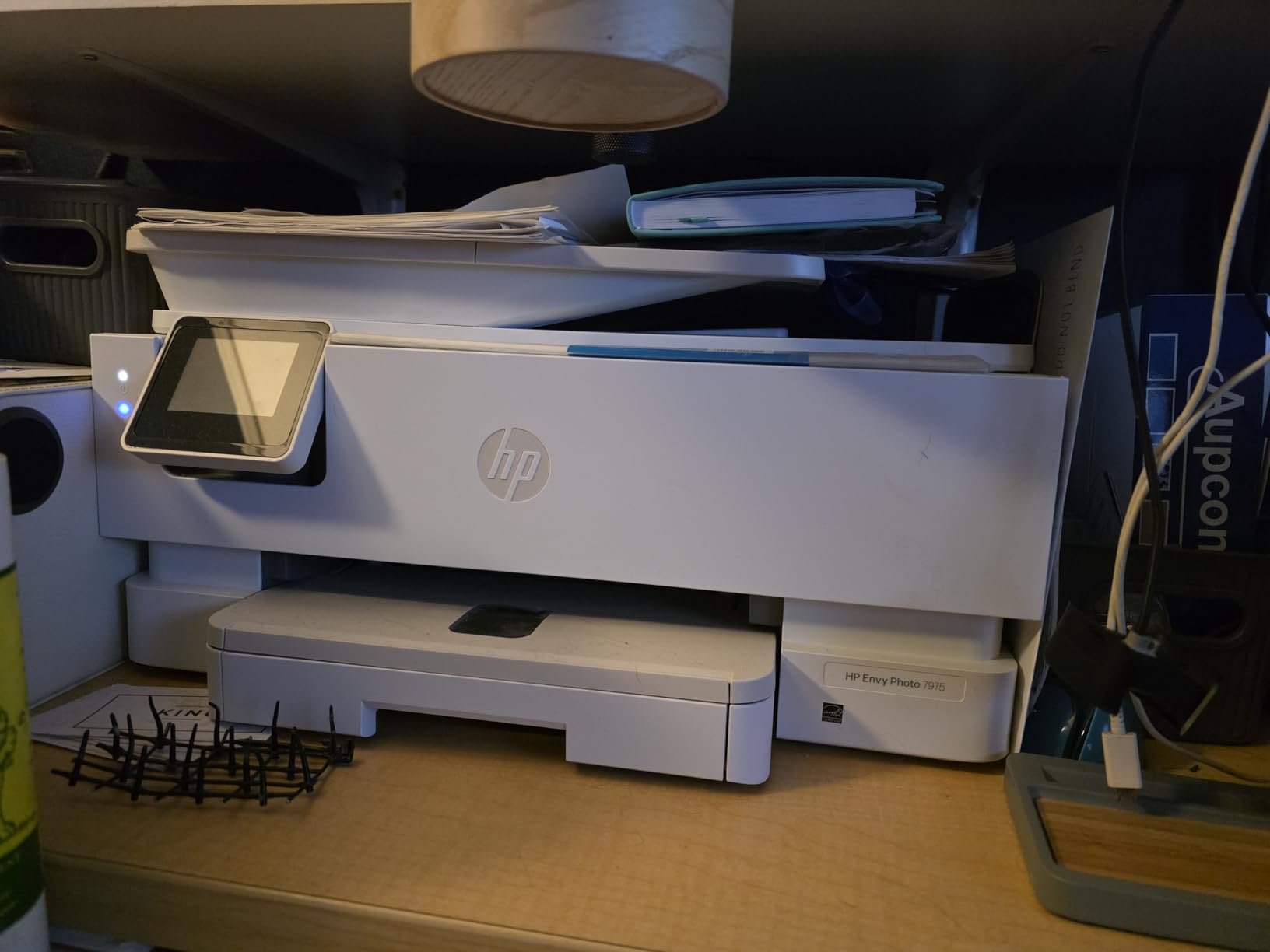 HP Envy Photo 7975 Wireless Color Inkjet Photo Printer, Print, Scan, Copy, Easy Setup, Mobile Printing, AI-Enabled (B63K3A) customer photo 2