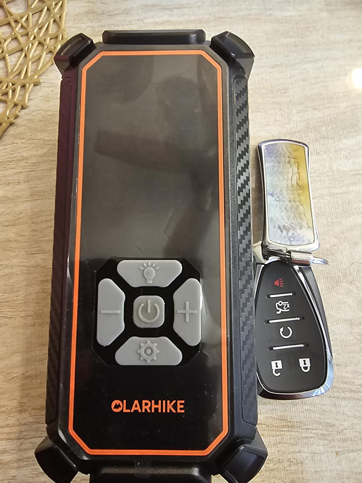 OlarHike Tire Inflator Portable Air Compressor, Lightning-Fast Inflation, Dual Power - 6000mAh & 12V DC, Cordless Air Pump customer photo 2