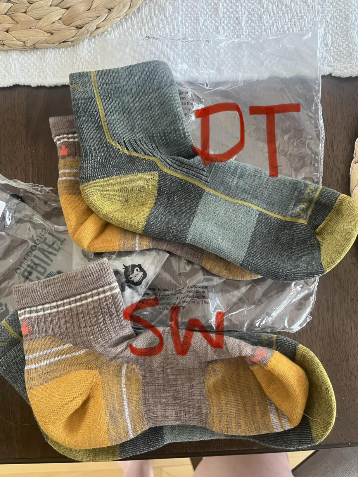 Darn Tough Women's Hiker Quarter Socks Midweight Merino Wool Hiking Socks (1958) customer photo 2