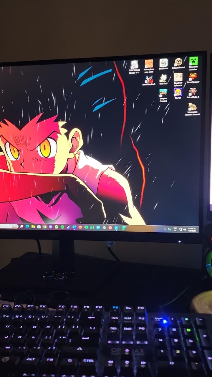 AOC 27 Inch QHD Gaming Monitor 240Hz 0.3ms, Overclock 260Hz, IPS, 2560x1440, G-Sync Compatible, HDR Ready, DisplayPort 1.4 HDMI 2.0, VESA Mount, 3-Year Zero-Bright-Dot, Q27G41ZE customer photo 1