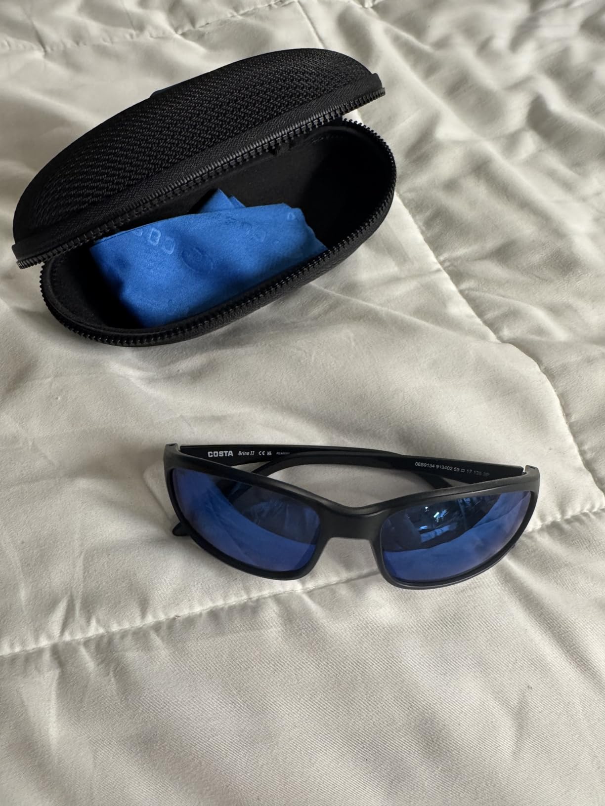 Costa Del Mar Brine II Mens Polarized Sunglasses - Fishing, Boating & Beach UV Protection - Size 59-580P customer photo 1