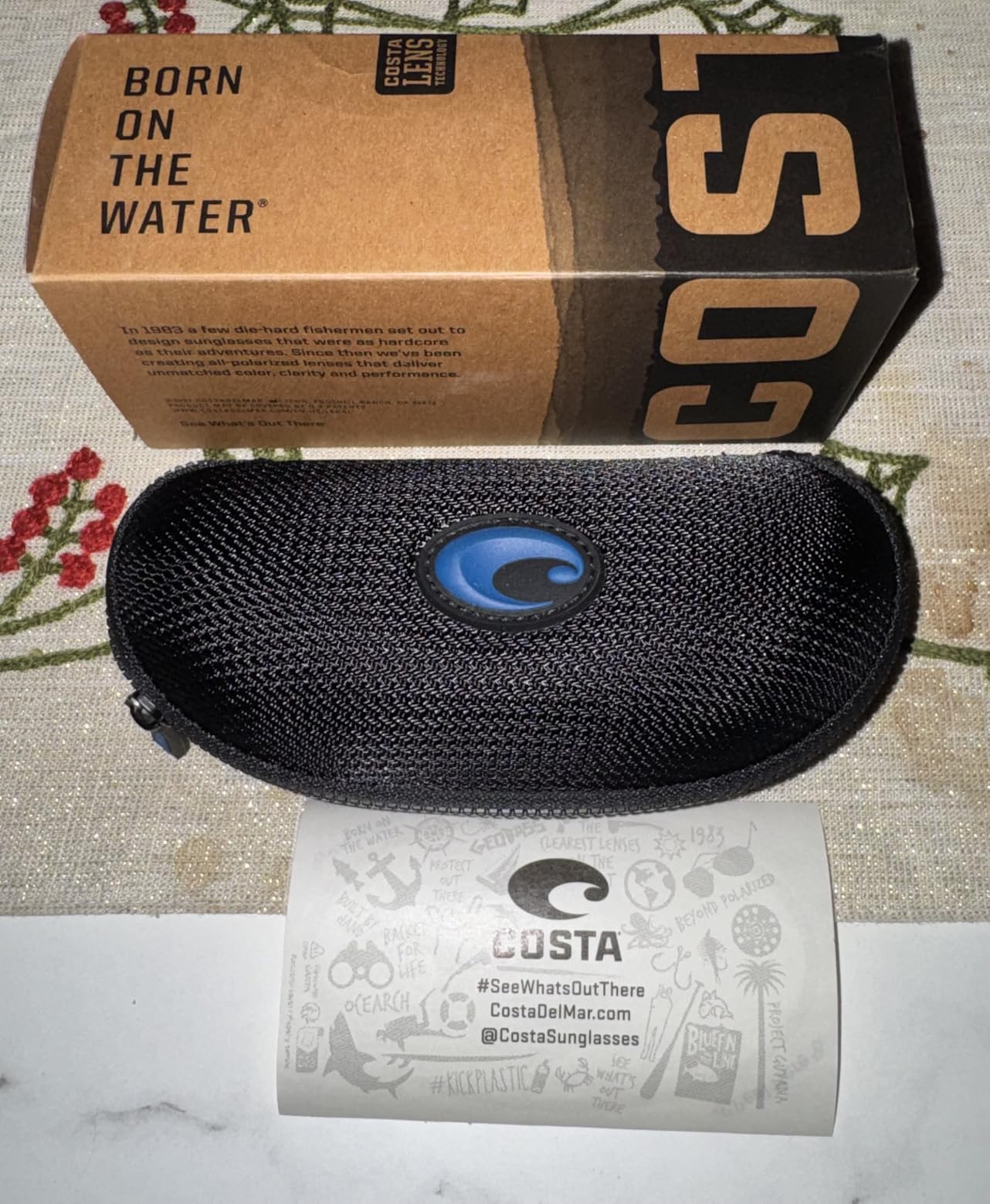 Costa Del Mar Brine II Mens Polarized Sunglasses - Fishing, Boating & Beach UV Protection - Size 59-580P customer photo 2