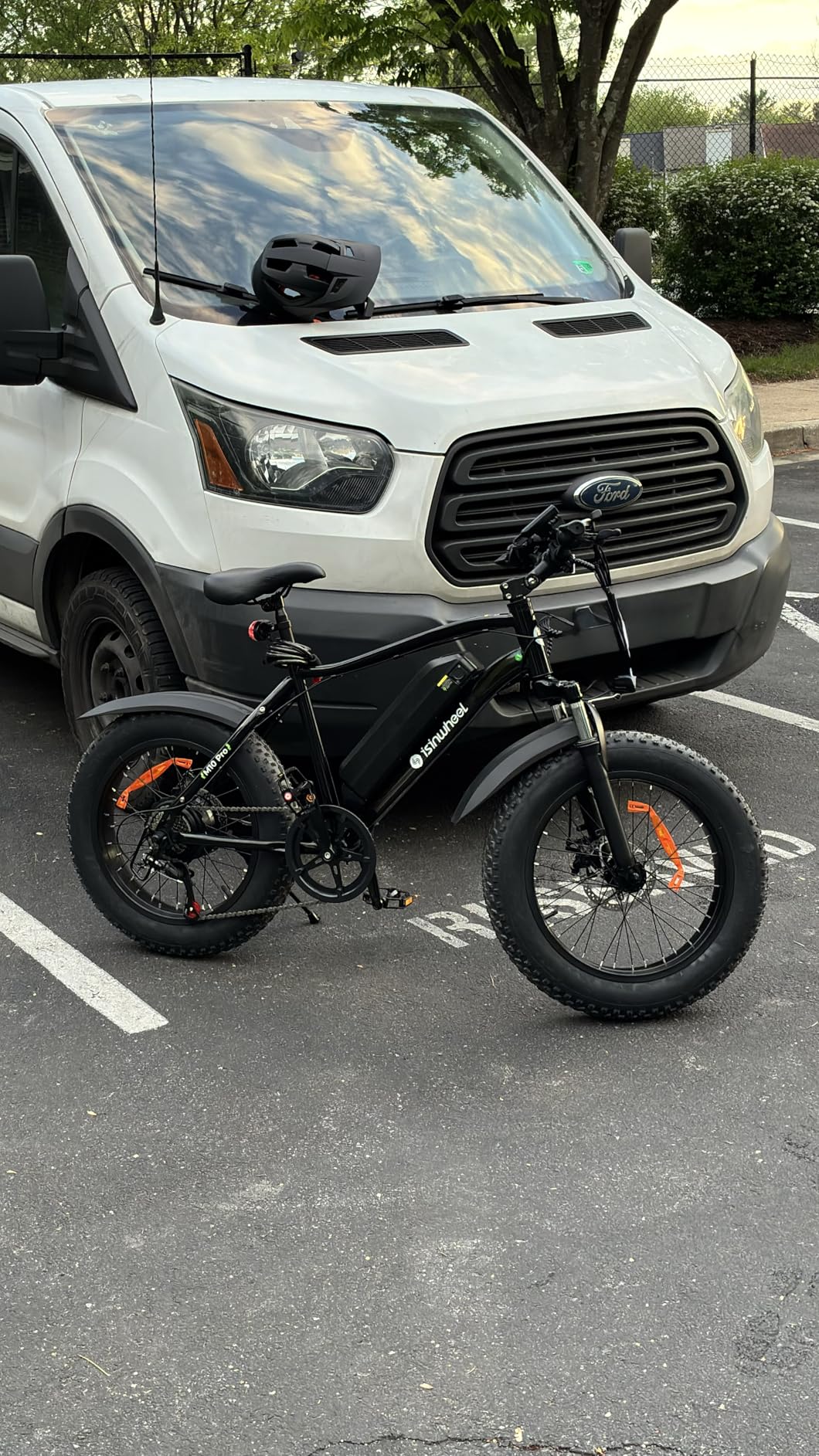 isinwheel M10 Plus & Pro Electric Bike for Adults 1000W Peak Motor, Dual Crown Fork Mountain Ebike 13/10.4 Ah Battery 75 Miles Range, 7 Speed, 20 x 4.0 Fat Tire Adults Electric Bicycles customer photo 2