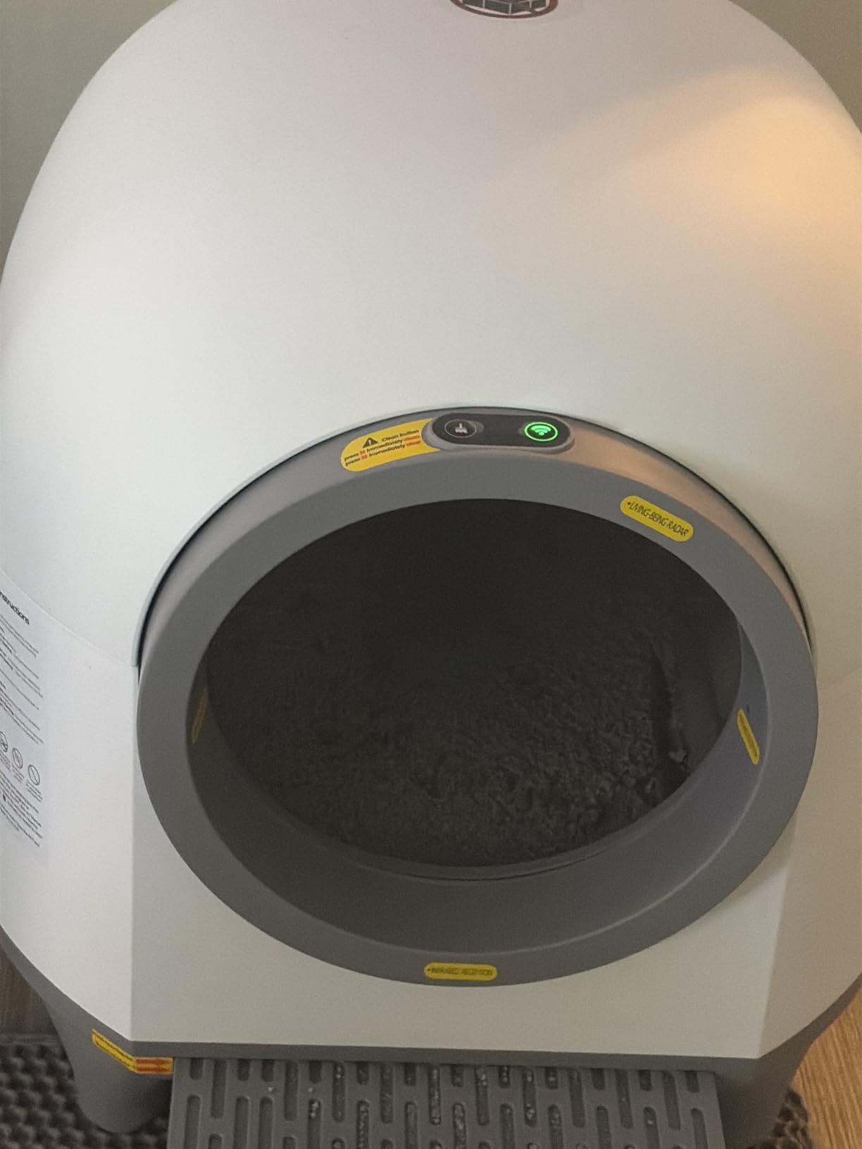 Greesum UltraSmart AutoClean Litter Box - 90L Large Capacity for Multi-Cat Households customer photo 2