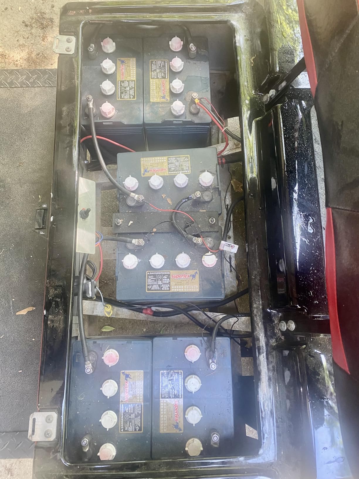 OGRPHY 48V Lithium Golf Cart Battery, 200A BMS(1000A Peak Current), with Touch Monitor & Mobile APP, 4000+ Cycles 48V Lithium Battery with 18A Charger, Perfect for Golf Carts, Solar(105AH) customer photo 2