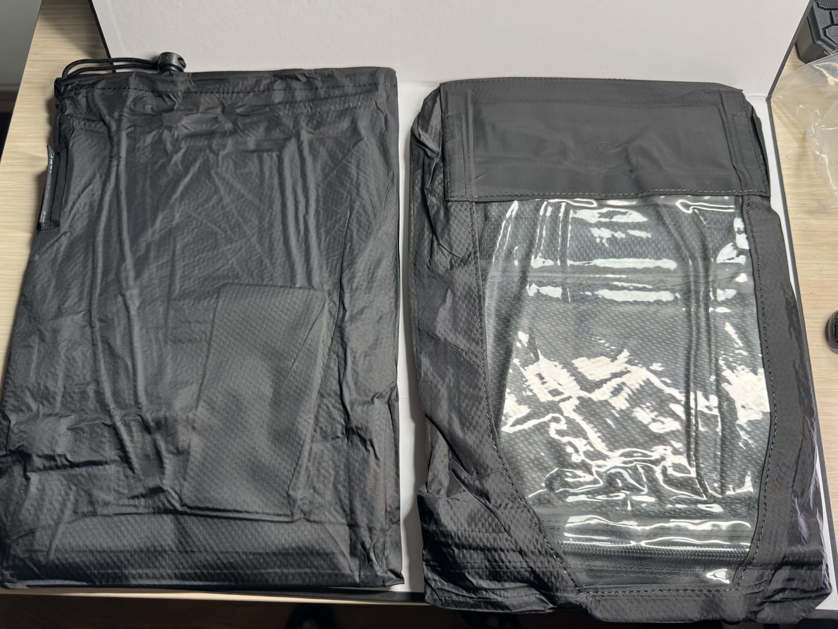 K&F CONCEPT Camera Rain Cover, Waterproof Camera Cover for Nikon Canon Sony | Anti-Fog Window, Waterproof Zipper, Secure & Non-Slip Hold, DSLR/Mirrorless & Lenses Compatible, Raincoat Design, BR01 customer photo 2