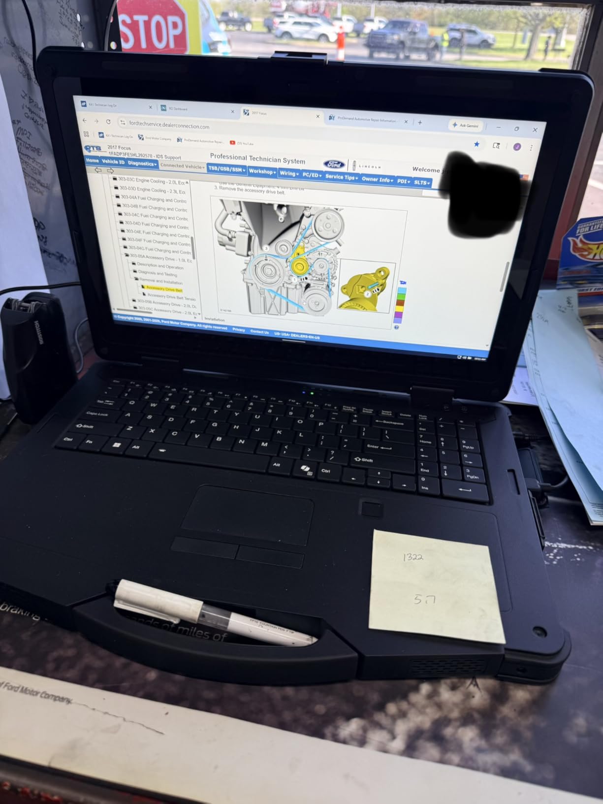 MUNBYN Rugged Laptop IRX16, 15.6