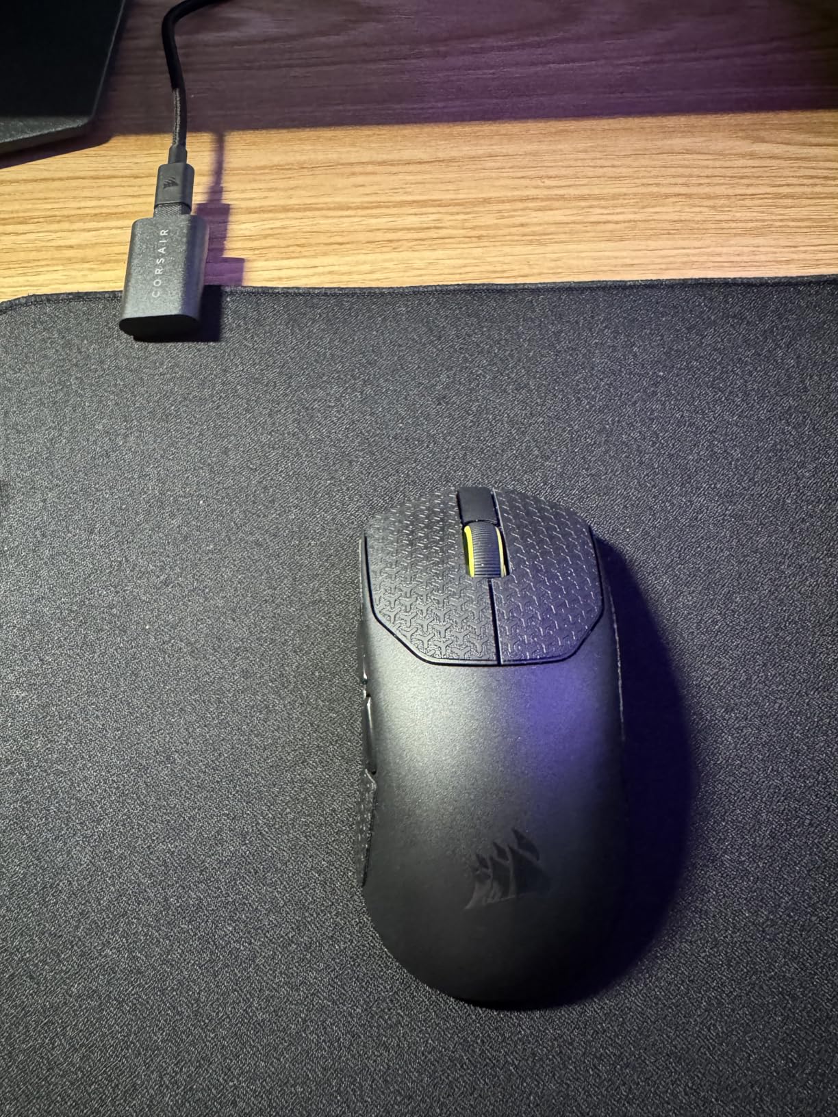 Corsair Sabre v2 PRO Ultralight FPS Wireless Gaming Mouse - 33,000 DPI, 36g Weight, 8,000Hz Hyper-Polling, Mechanical Switches, Up to 70-Hour Wireless Battery Life - Black customer photo 1