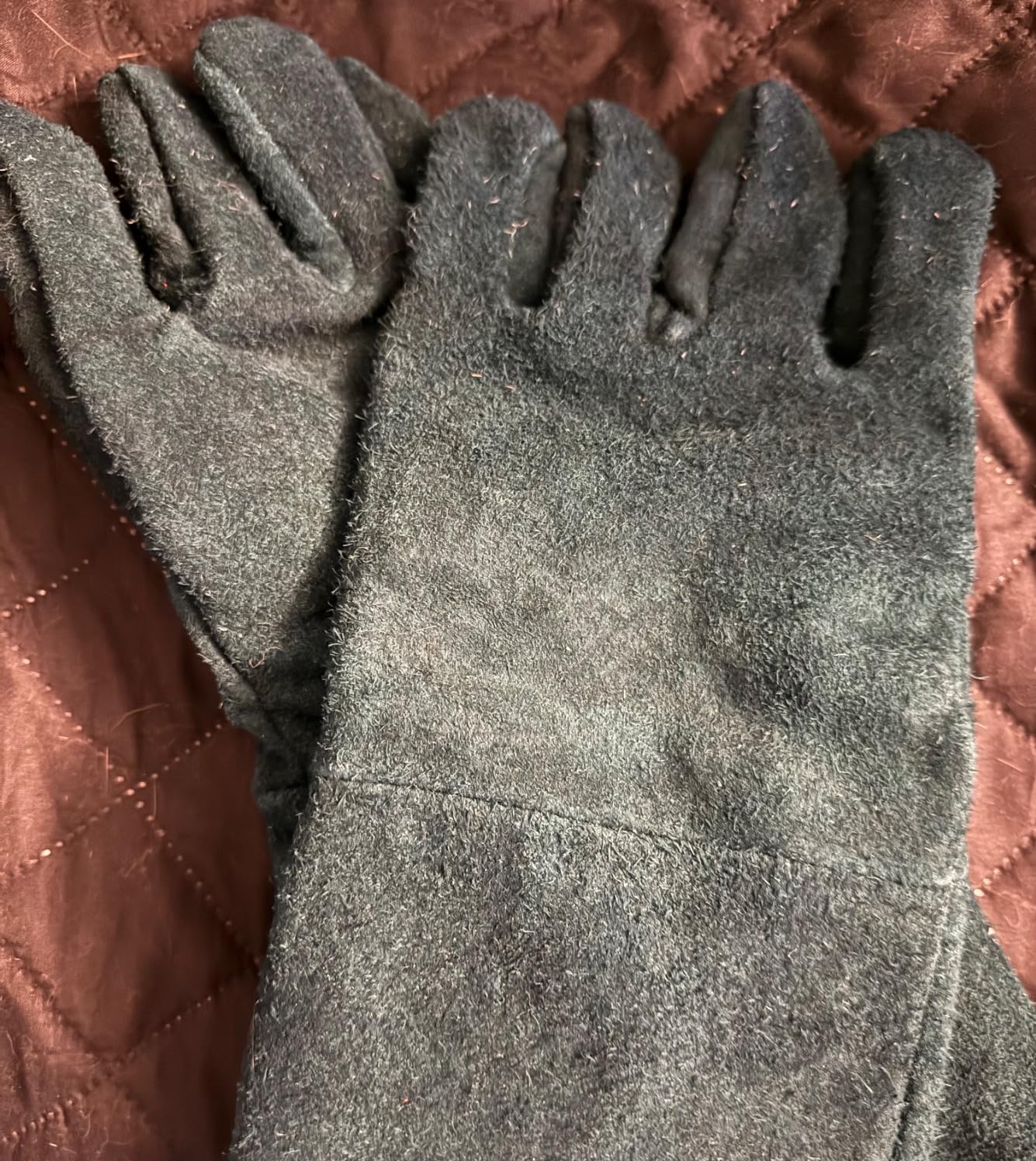 AOWPFVV Animal Handling Gloves Bite Proof Leather Dog Cat Scratch Bird Falcon Grabbing Reptile Squirrel Snake customer photo 2
