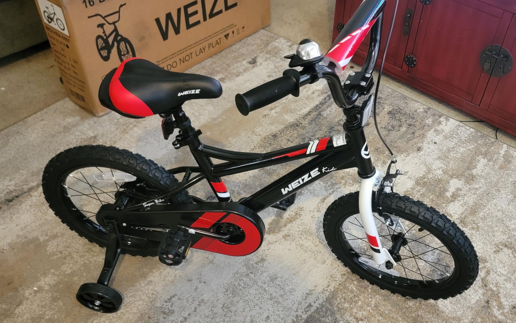 WEIZE Girls Bike for 6-14 Years Old, 24 Inch Kids Bike with Basket and Kickstand, Retro Style Childrens Bicycle for Teen Girls, Lightweight Steel Frame, Multiple Colors customer photo 2