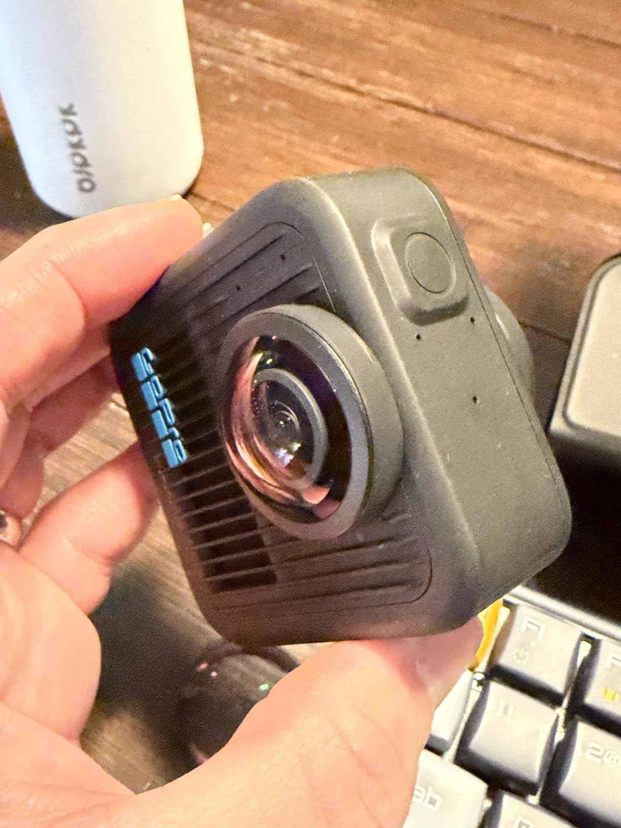 MAX2 - Waterproof 360 + Traditional Action Camera with Touch Screen, Spherical 8K Video, 29MP 360 Photos, Easy Replaceable Lenses, HyperSmooth Stabilization, 6 Microphones customer photo 2