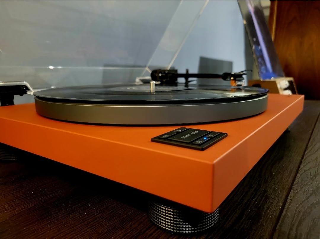 Technics SL-40CBT-K Turntable, Premium Class HiFi Record Player with Coreless Direct Drive Motor and Bluetooth, Stable Playback, Audiophile-Grade Cartridge and Precision Tonearm, SL-40CBT-K, Aluminum customer photo 2