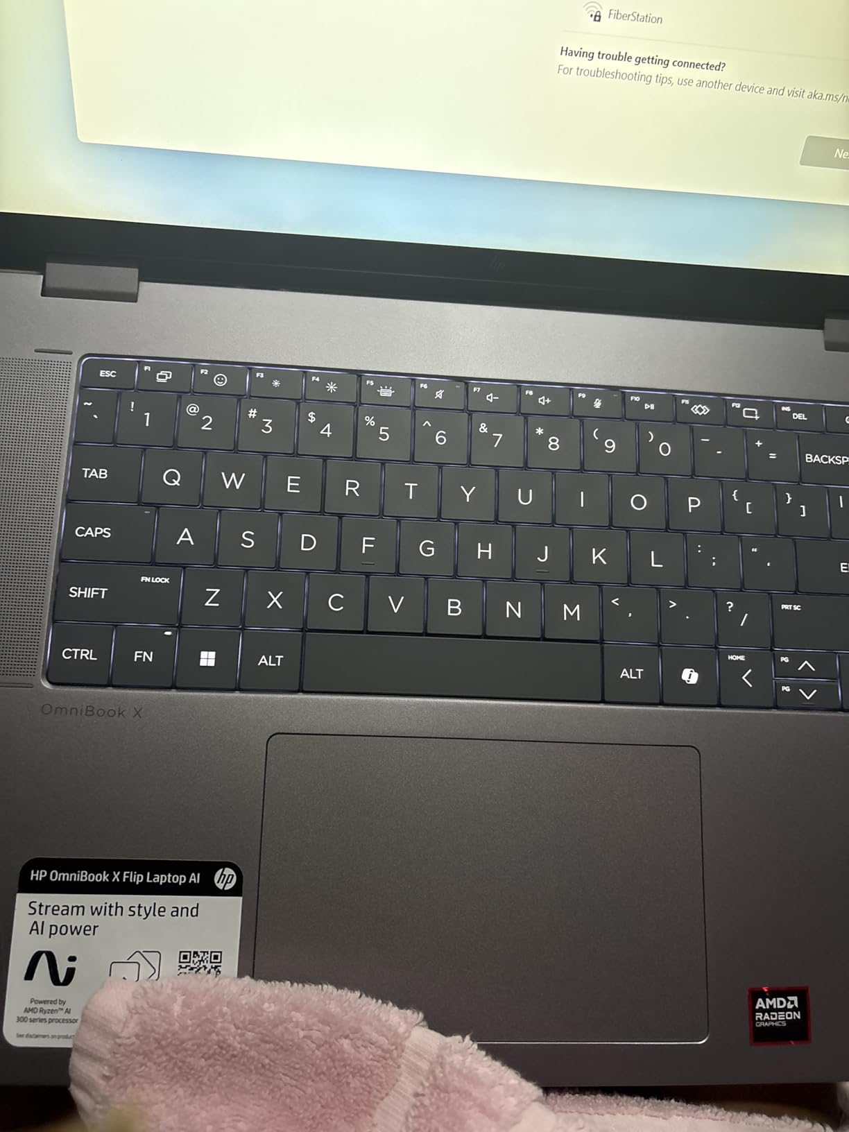 HP OmniBook X Flip Copilot+ PC 16 inch 2K Touch 2-in-1 Laptop, AMD Ryzen AI 5 340, 16GB DDR5 RAM, 512GB SSD, Backlit KB, Windows 11 Home, Meteor Silver customer photo 1