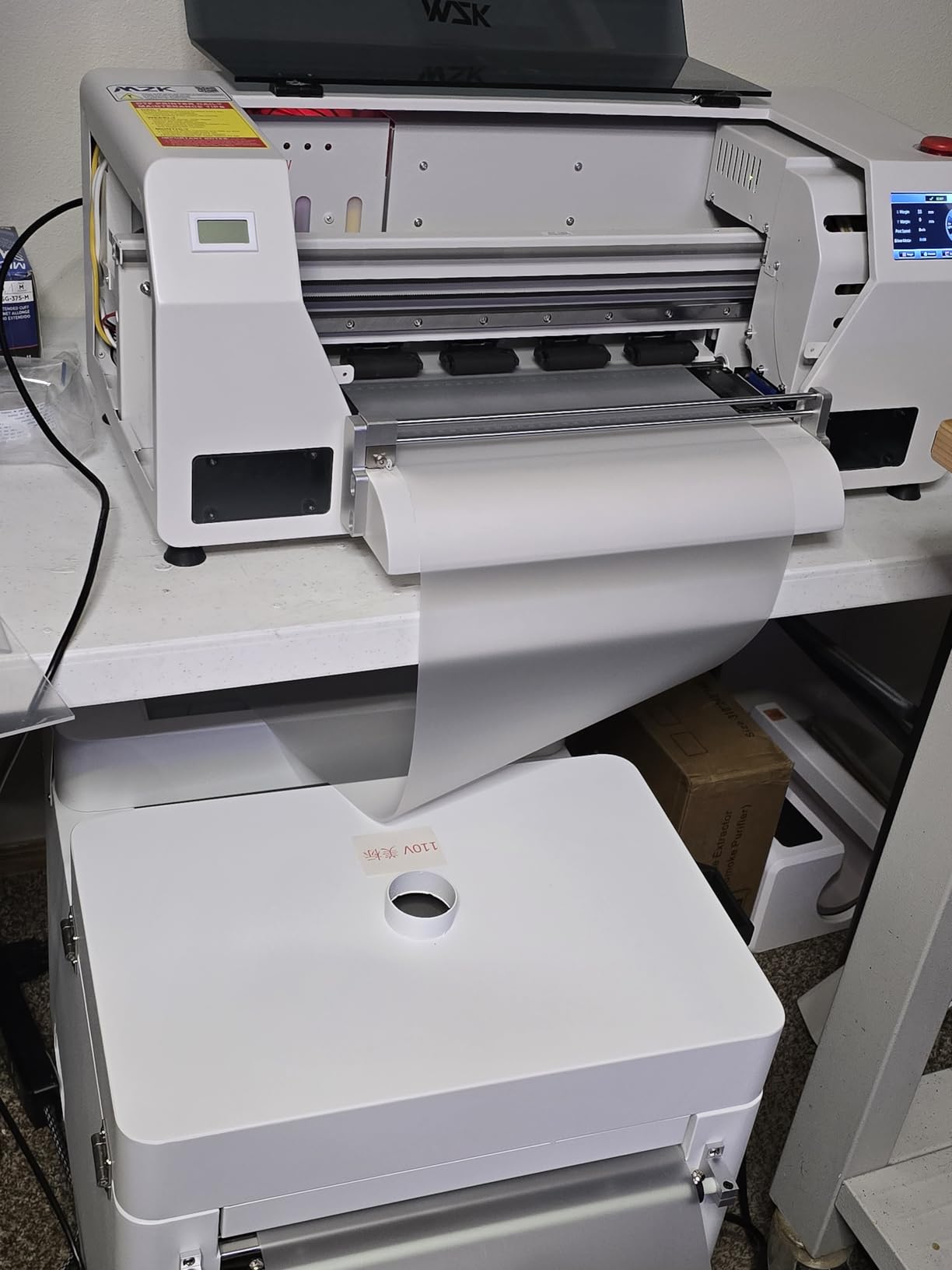 MZK A3 Plus F1080 DTF Printer(XP600 Gen2),Automatic Time Cleaning Maintenance printhead+Ink Anti-Clog Design,2X-Speed Compared to L1800,5