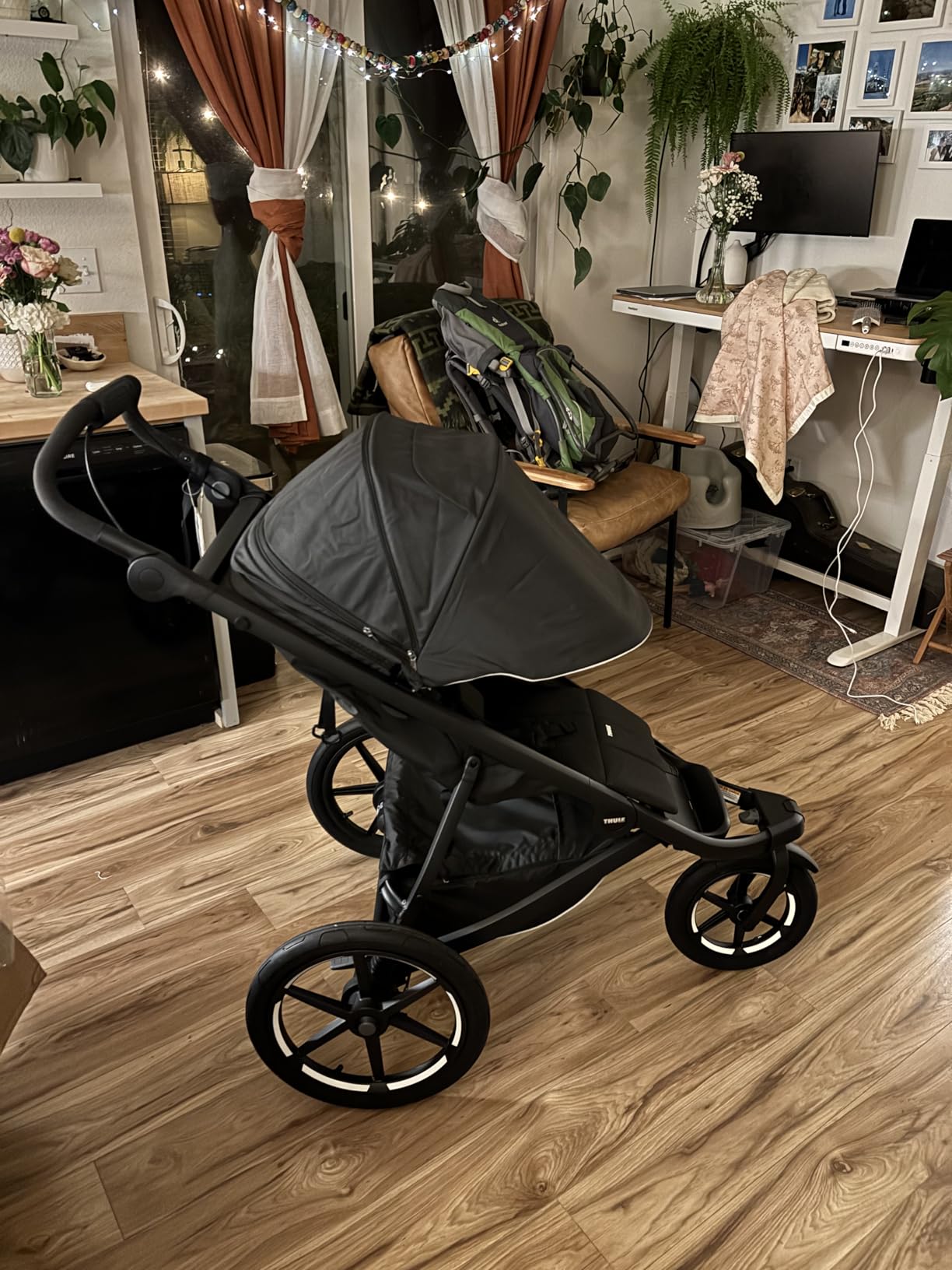 Thule Urban Glide 3 Double Child All-Terrain Stroller, Lightweight, Air-Filled Tires & Suspension customer photo 1