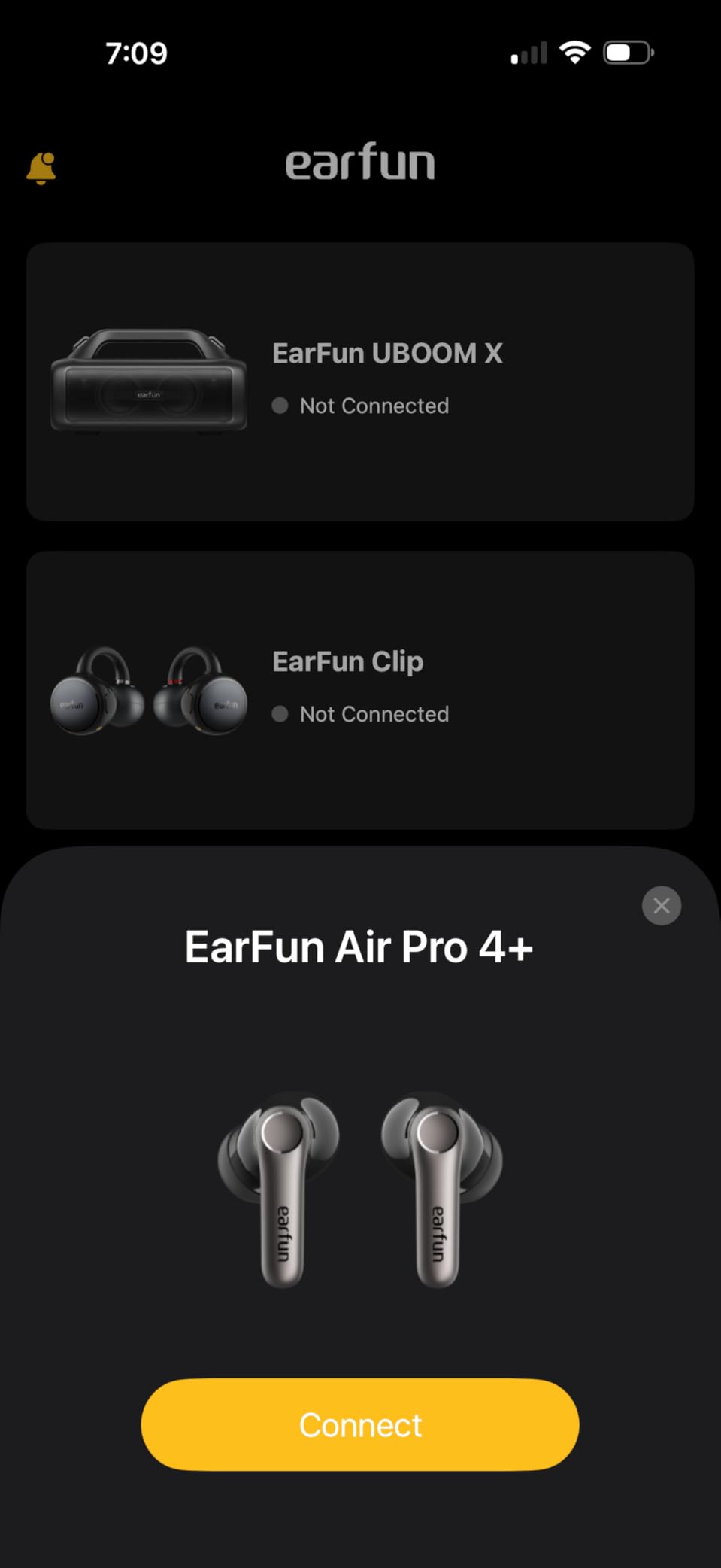 EarFun Air Pro 4+ Adaptive Noise Cancelling Wireless Earbuds, Qualcomm aptX Lossless, Dual Drivers, Translation Earbuds, Snapdragon Sound, 6 Mics AI Clear Calls, Hi-Res Sound, LDAC, Bluetooth 6.0, 54H customer photo 2