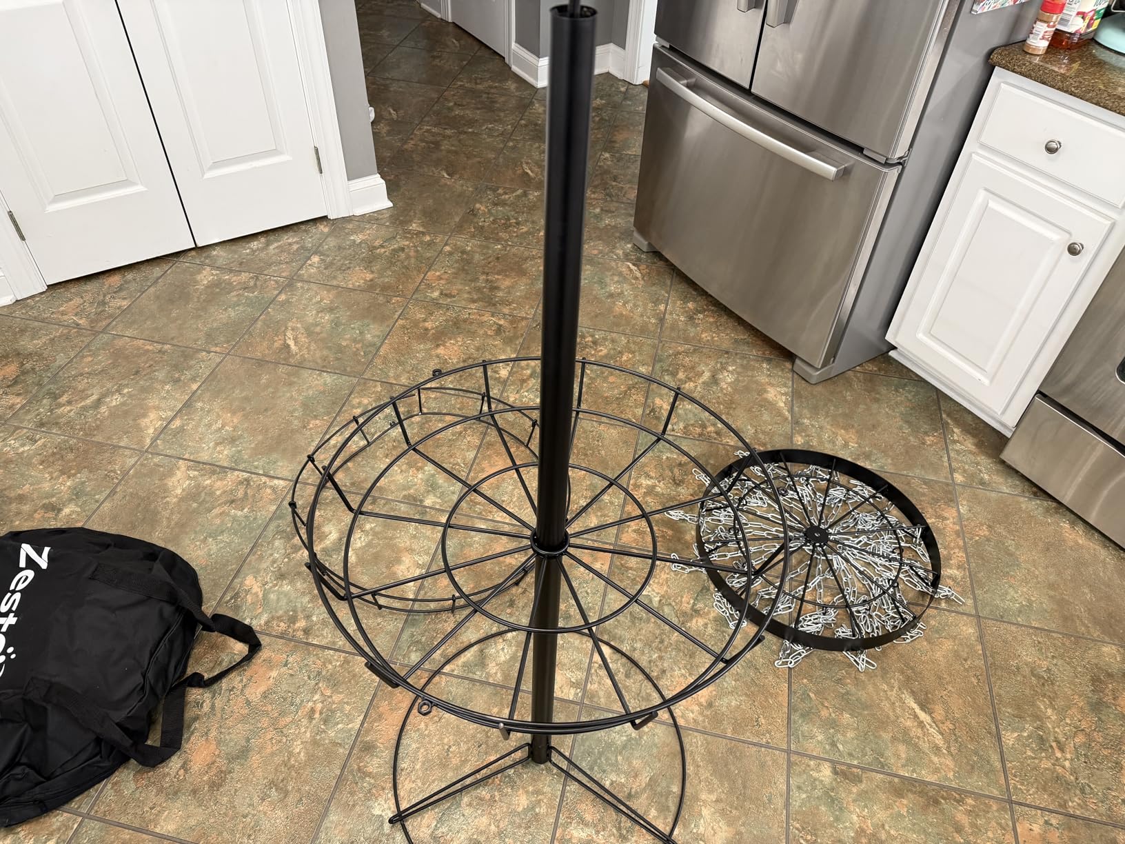 Backyard Disc Golf Basket - Portable 24-Chain Target, Easy Setup Heavy Duty customer photo 1