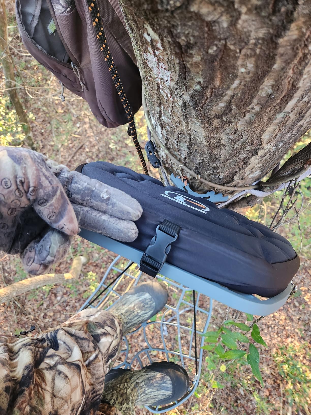 Aluminum Hang On Tree Stand Deer Stand Hunting for Deer Hunting customer photo 2