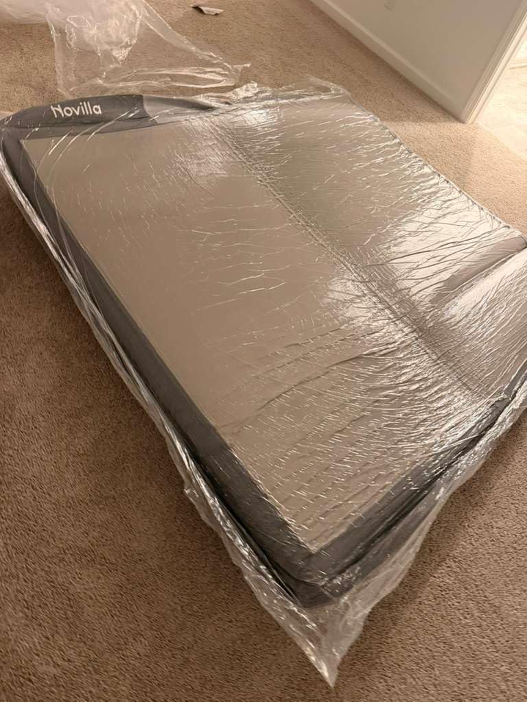 Novilla 12 Inch Twin Mattress for Kids, Gel-Infused Bliss Cooling Memory Foam Mattress Twin in a Box with Cool-Touch Nylon Cover, Pressure Relief & Body Support, CertiPUR-US Certified Foam customer photo 2