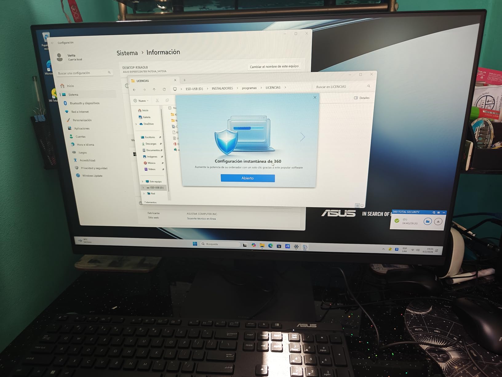 ASUS V470 All-in-One - 27