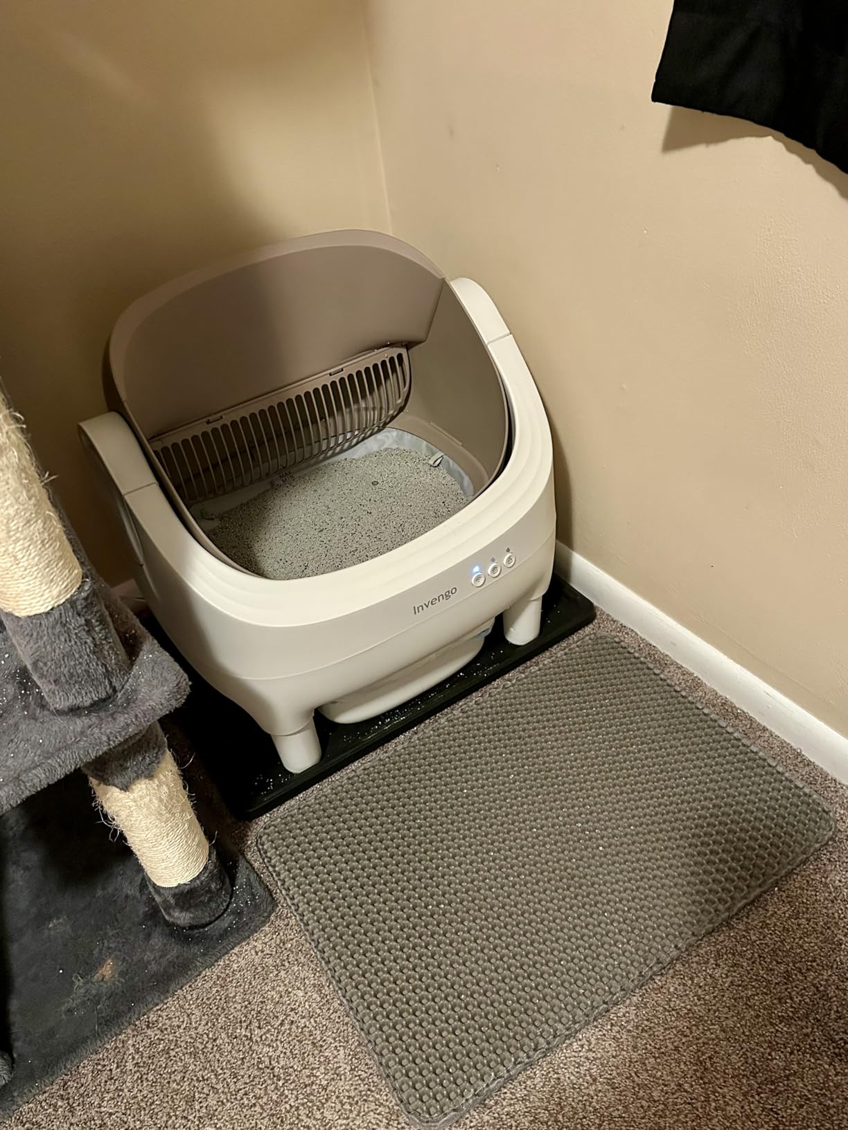Invengo Automatic Cat Litter Box Self Cleaning, Open-Top with Safety Sensors customer photo 1
