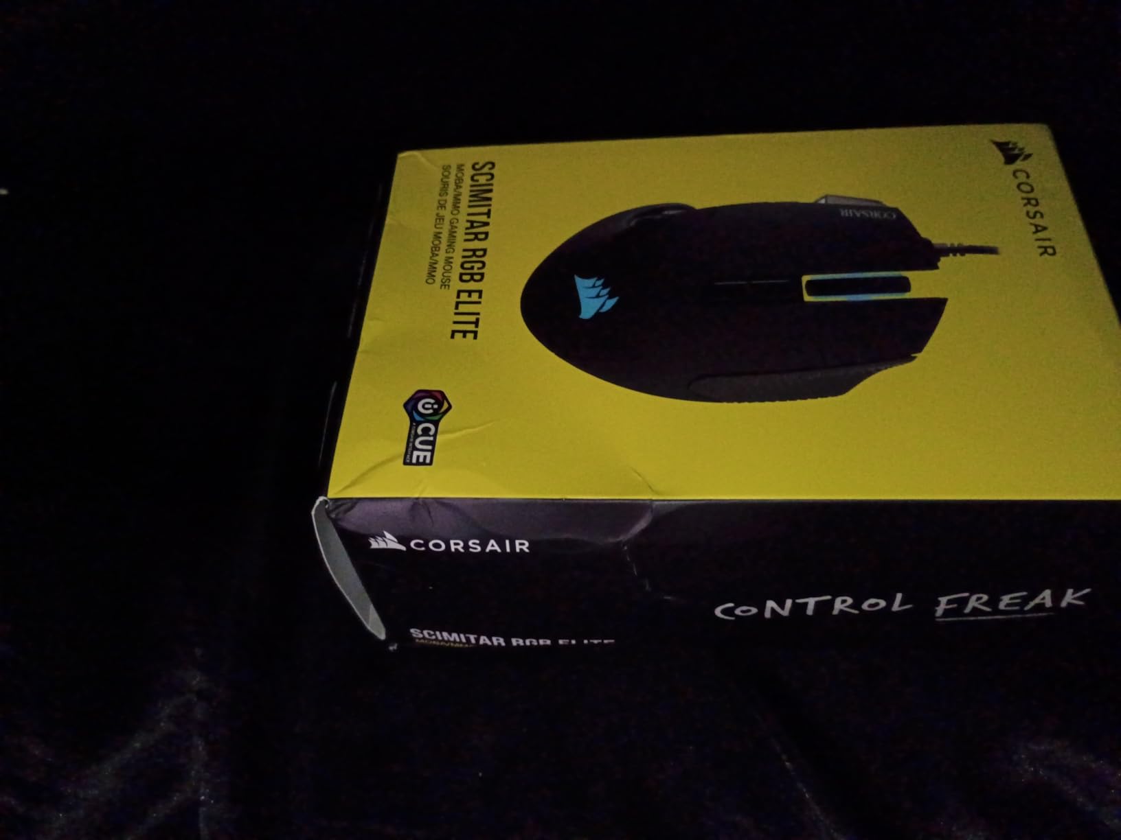 Scimitar RGB Elite Wired MOBA/MMO Gaming Mouse – 18,000 DPI – 17 Programmable Buttons – iCUE Compatible – PC, Mac, PS5, PS4, Xbox – Black customer photo 1