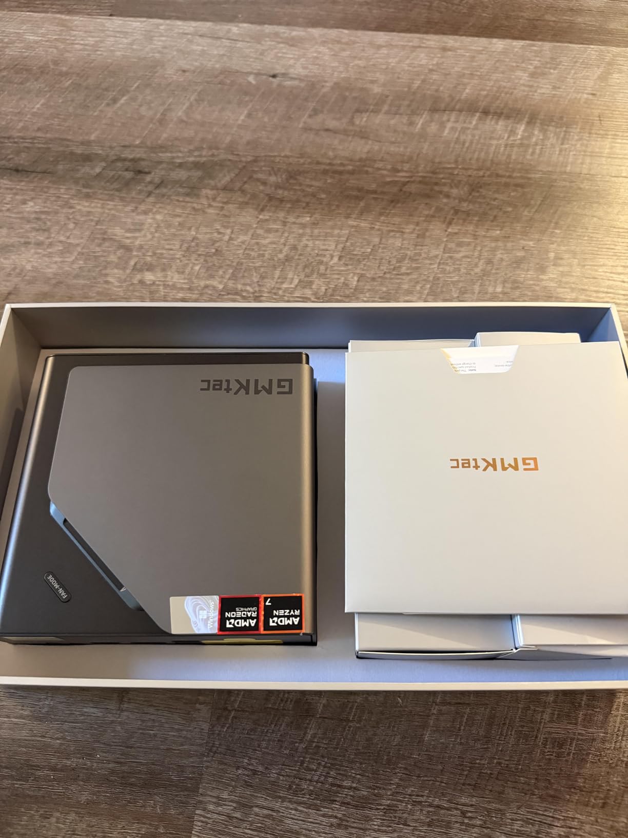 GMKtec Gaming PC Mini Computer, M7 Ultra Ryzen 7 PRO 6850U 32GB DDR5 RAM + 512GB Hard Drive PCIe SSD Oculink Dual NIC LAN 2.5G Desktop, Dual USB4, HDMI 2.1, USB-C customer photo 1