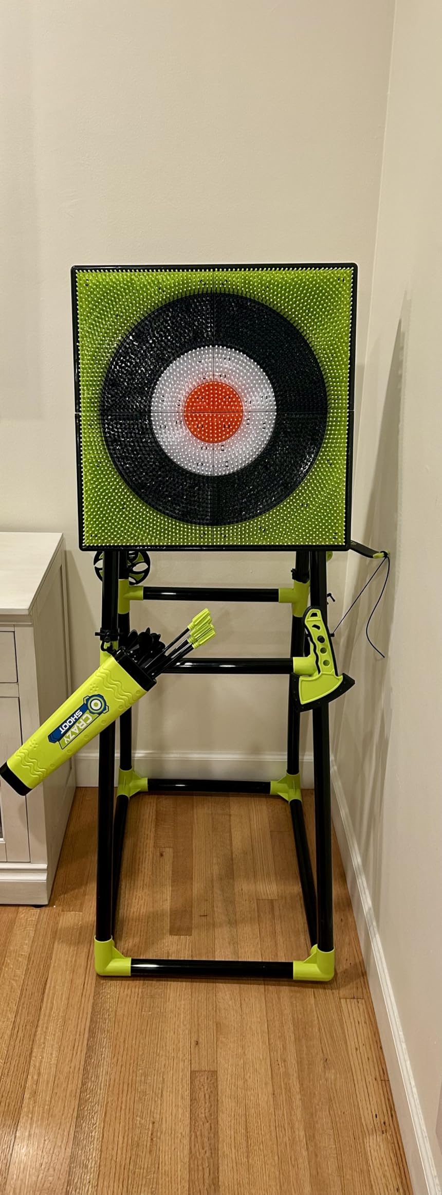 4-in-1 Axe Throwing Game for Backyard, Axe Throw & Lawn Dart Target Sets, Yard Games for Team Battles with 3 Axes, 3 Stars, 6 Darts & 5 Arrows Indoor/Outdoor Games Competition-Ready Set customer photo 1