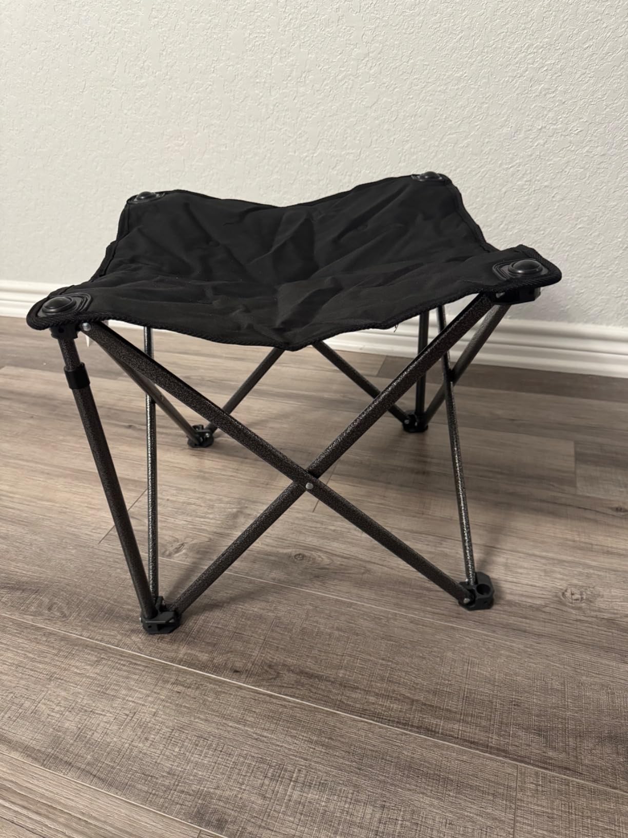 FUNDANGO Folding Tripod Stool, Lightweight Portable Fishing Chair with Thick Padded Seat, 440 Lbs Heavy Duty Outdoor Camping Chairs with Carry Bag customer photo 2