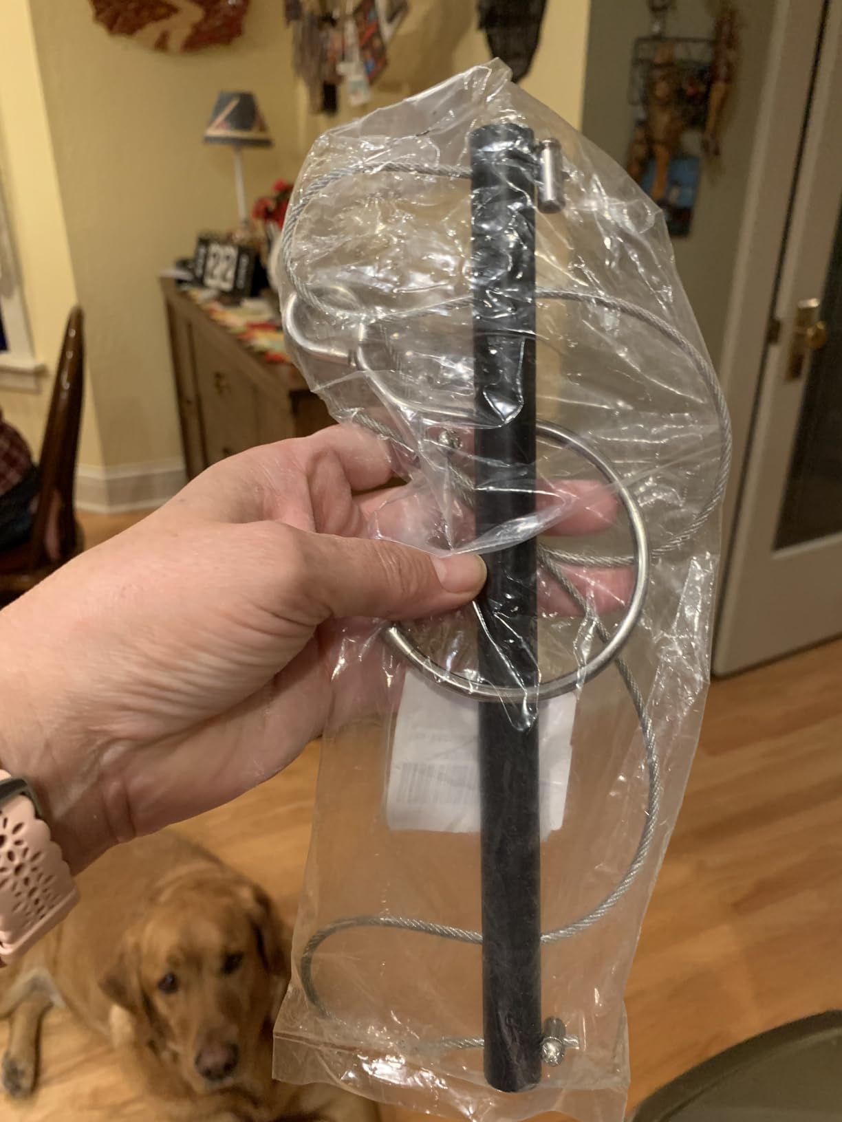 Rabbit Gambrel - Heavy Duty Small Game Processing Hanger with Stainless Steel Cable customer photo 1