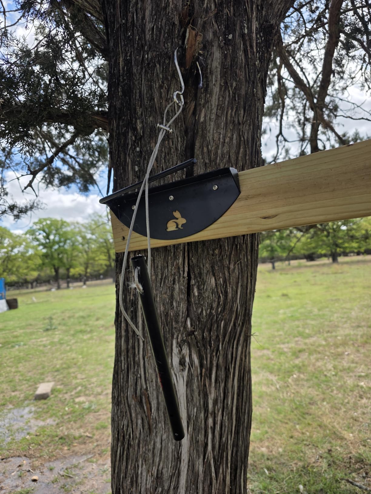 Rabbit Gambrel - Heavy Duty Small Game Processing Hanger with Stainless Steel Cable customer photo 2