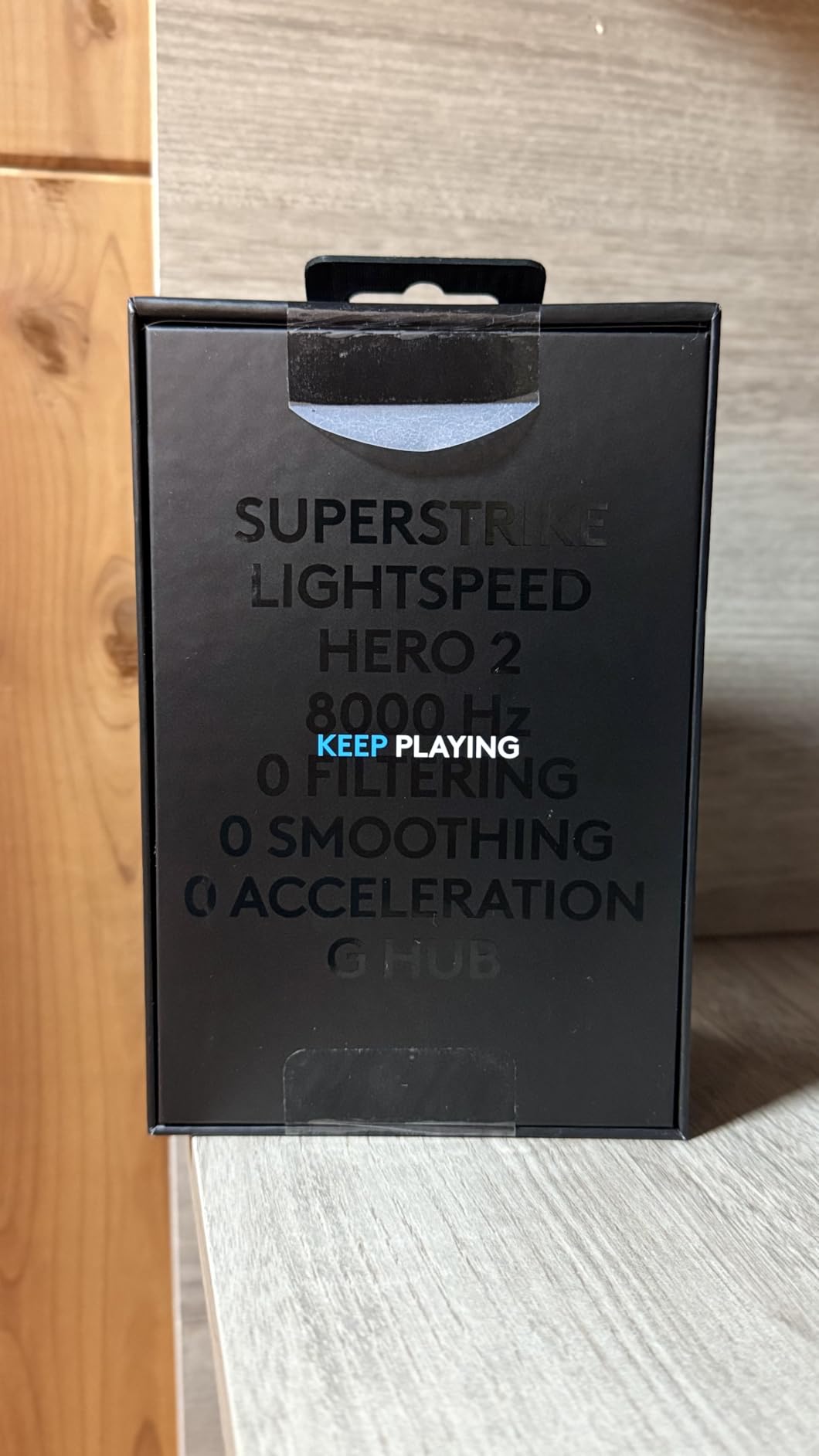 Logitech PRO X2 SUPERSTRIKE Lightspeed Wireless Gaming Mouse, Ultra-Fast Performance, Ultra Lightweight (61 g), Customizable Click Haptics, USB-C Charging, for PC/Mac/Laptop - White customer photo 2