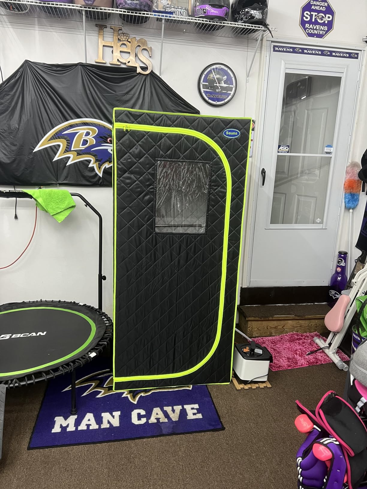 1 Person Portable Infrared Sauna, Full Size Portable Sauna Tent for Home, 1,020watt, Far Infrared Sauna Tent,with Heating Foot Pad,Portable Chair, L31.5 x W31.5 x H68.9 customer photo 2