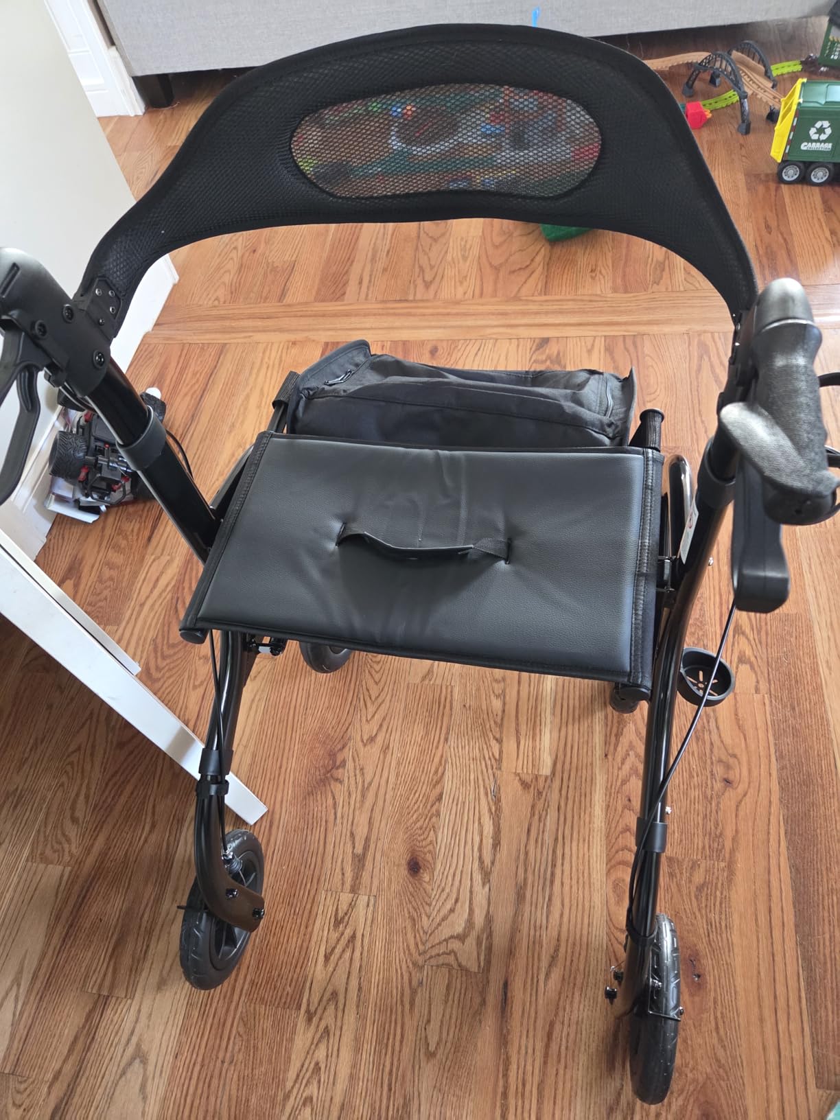 Walkers for Seniors, Rollator Walker with Seat and Backrest, 10