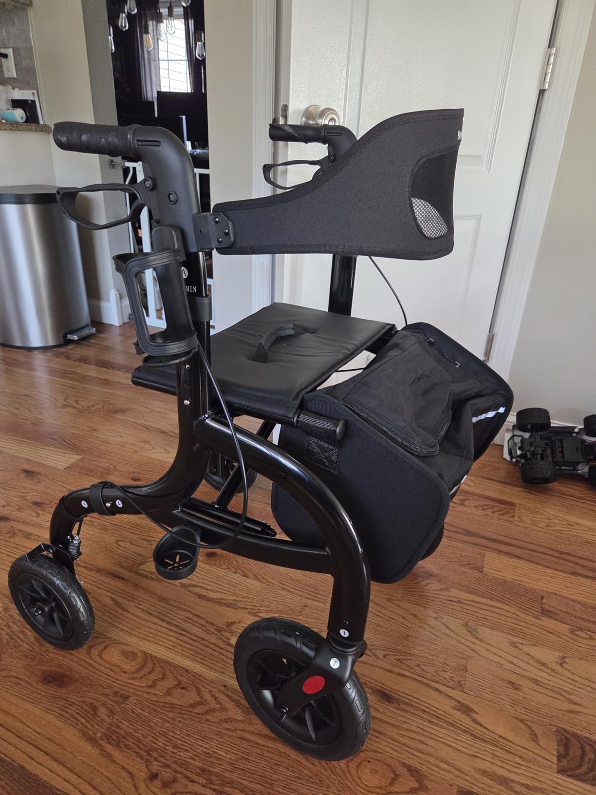 Walkers for Seniors, Rollator Walker with Seat and Backrest, 10