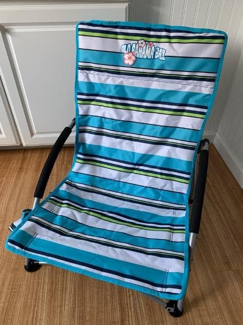 Old Bahama Bay 2 Pack Low Beach Chair - Heavy Duty 350lbs Capacity, Lightweight Folding Sand Chair with Breathable Mesh, Cup Holder & Carry Bag - Portable Low Profile Chair for Beach, Camping customer photo 2