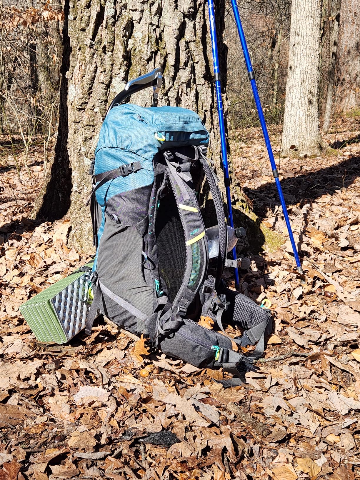 Osprey Kyte LT 35L Women's Backpacking Backpack - Lightweight Hiking & Travel Bag with Waterproof Raincover, Graphite Purple customer photo 1