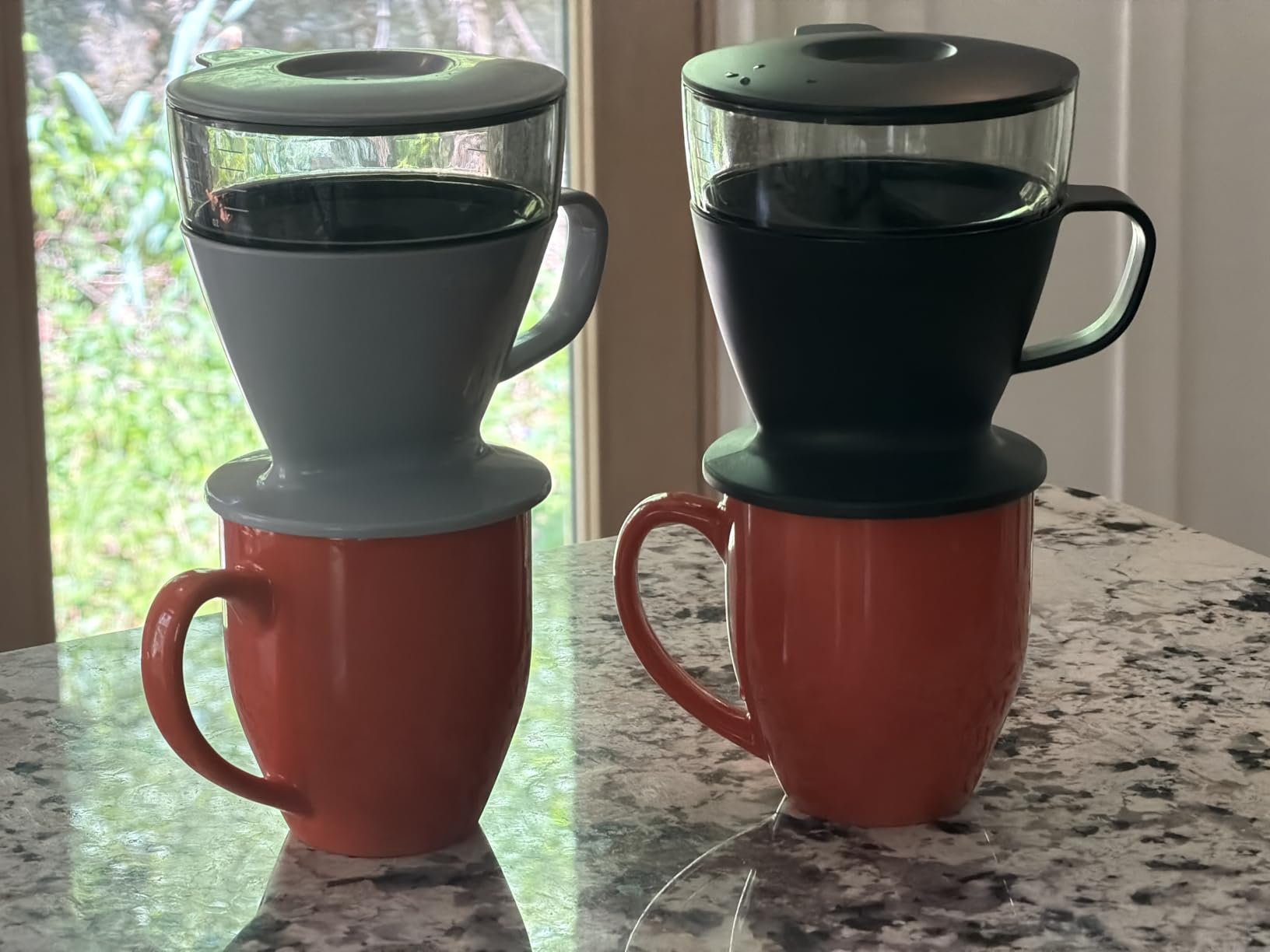 OXO Brew Pour Over Coffee Maker with Water Tank - Matte Black customer photo 1