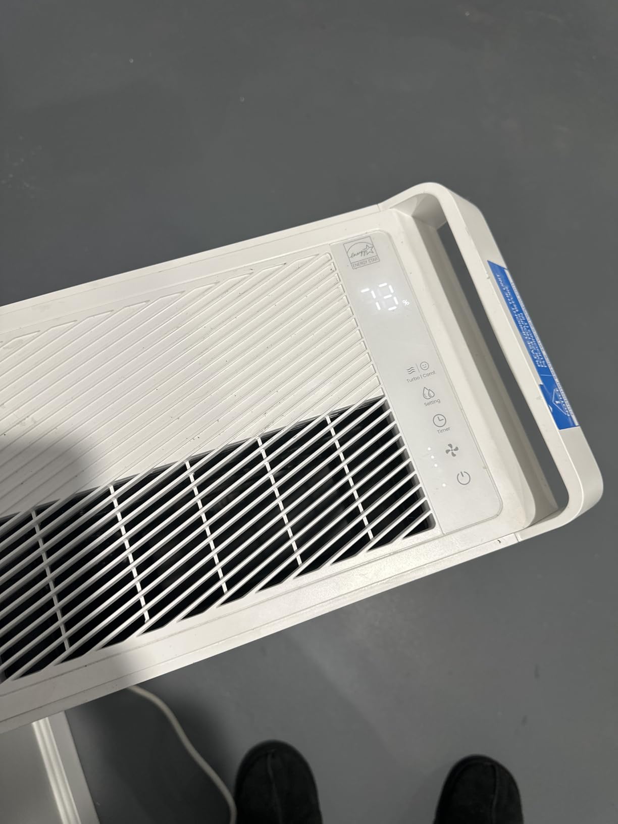 Vellgoo 4,000 Sq. Ft. Energy Star Most Efficient 2024 Dehumidifier for Basement, Max 64 Pints/Day with Drain Hose, Smart Humidity Control for Home, Garage, Bathroom customer photo 1